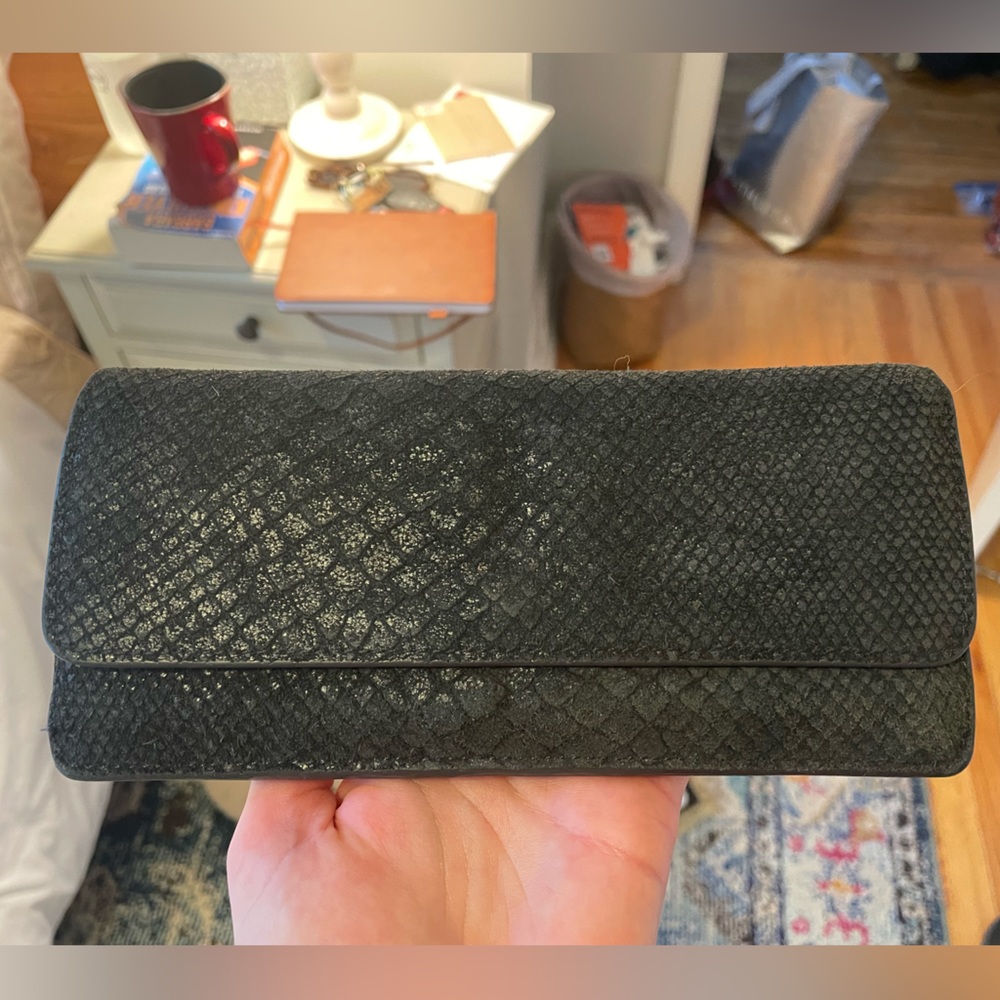 Black Leather Wallet